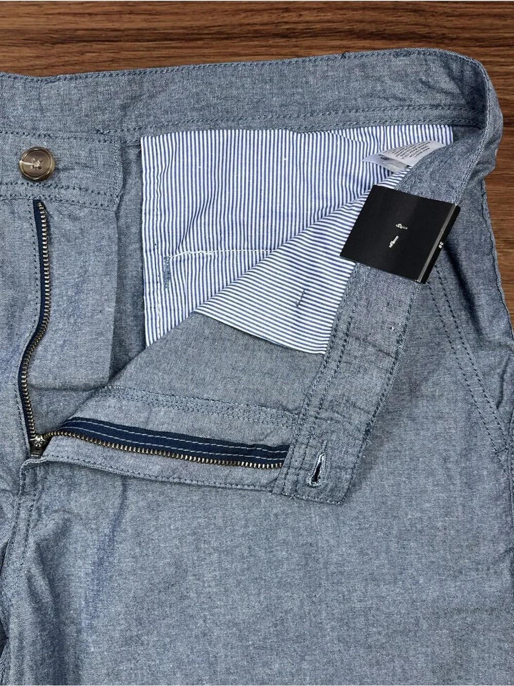 14th & Union Men’s Blue Slim Fit Shorts. Size 38